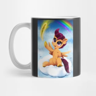 Scootaloo Gets A Magic Feather Mug